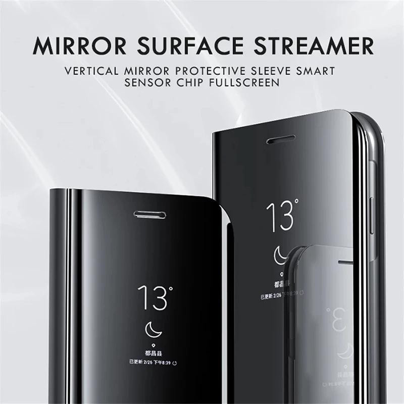 Smart View Mirror Flip Case für Samsung Galaxy A55 A35 A25 A05S A14 A54 A34 A24 5G 4G Cover mit Standfunktion - Bild 3