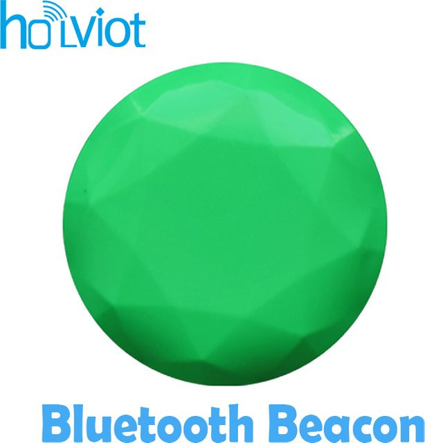 Holyiot NRF52810 Bluetooth Beacon Tag in Grün für Eddystone Ibeacon BLE Proximity Location und Indoor Navigation IoT Automation - Bild 1