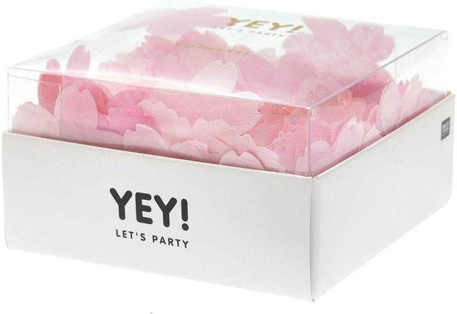 Rico Design Konfetti Kirschblüten in Pastell Rosa und Pink, 20g - Bild 1