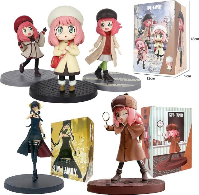 Bandai Spy X Family Anime-Figur, Spielzeugpuppe, Kunststoff, Bunt / Mehrfarbig - Bild 1