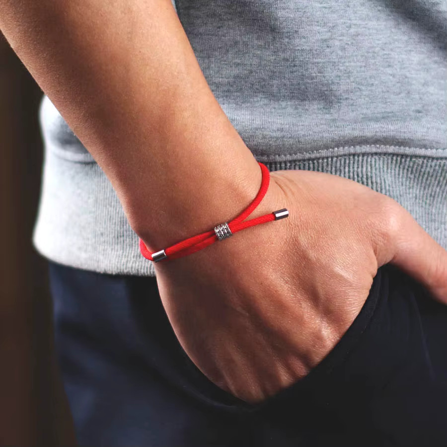Noter Armband, Edelstahl, silbrig, Unisex - Bild 2
