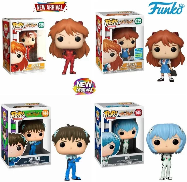 Funko Evangelion Rei, Asuka, Shinji, Vinyl-Figurenmodell, Einzelfigur - Bild 1