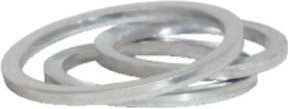KS Tools Aluminium-Dichtungen für Ölablassschrauben, M15, 25er Pack, Silber - Bild 1