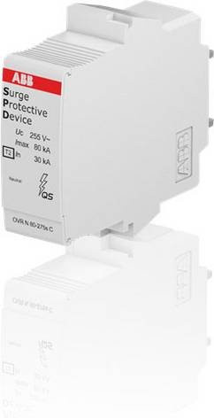 ABB 2CTB815708R2800 OVR T2 N 80-275s C QS Ersatzschutzmodul 80 kA in Weiß - Bild 1