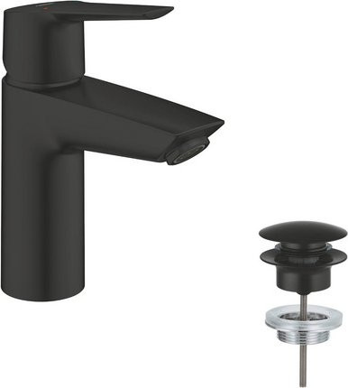 GROHE Spültischarmatur Start S-Size Einhebelmischbatterie aus Metall in Matt Schwarz - Bild 1
