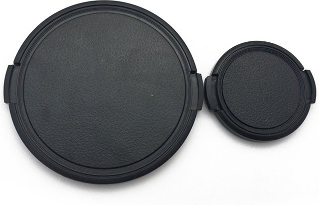 SAFENH Universal Objektiv-Frontkappe zum Schutz für Nikon DSLR Kameraobjektive, Schwarz, 39-105mm - Bild 1