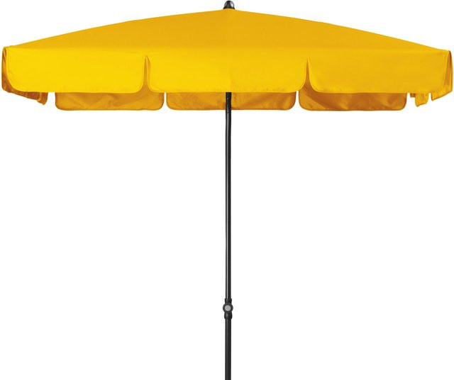 Doppler Sonnenschirm Sunline Waterproof NEO in Gelb mit Polyester und Stahl, B: 185 cm, T: 120 cm - Bild 1