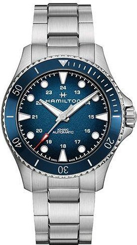 Hamilton Armbanduhr, Automatik, Edelstahl, Blau, Herren - Bild 1