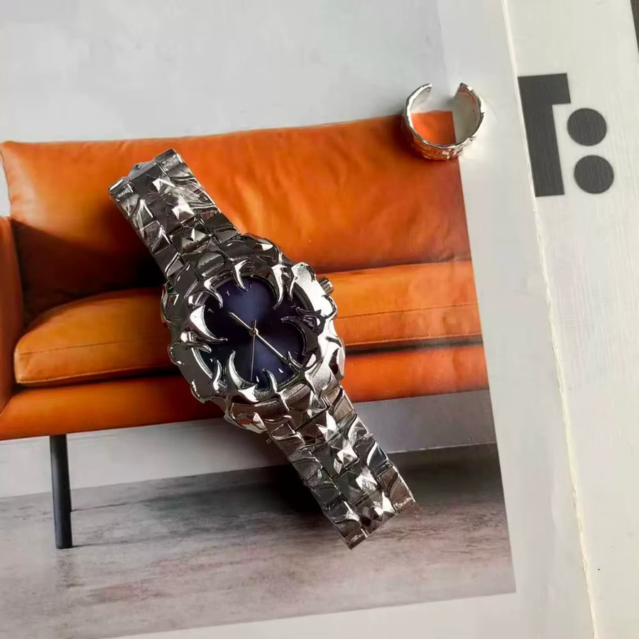 STARPERISH Armbanduhr Quarz, Edelstahl, Silber, Herren - Bild 3