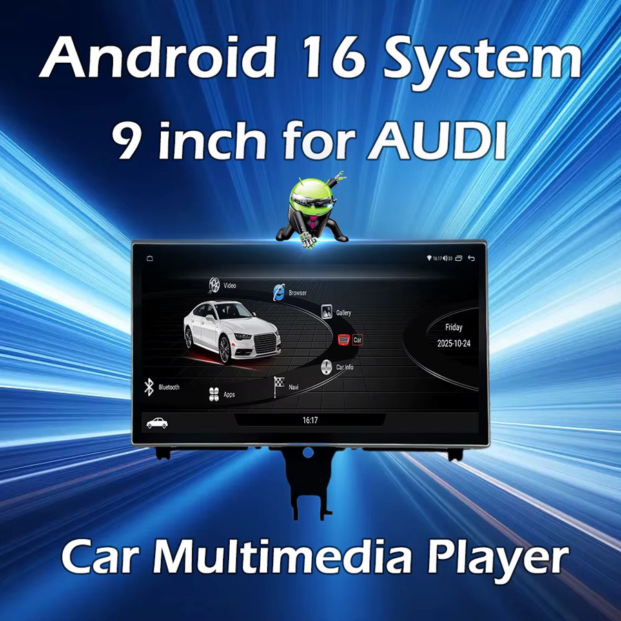 LIARO-NAVI Android 16 Autoradio mit IPS HD Touchscreen, Bluetooth und WLAN für Audi A6 A7 C7 RS6 RS7 S6 (2012 - 2018), Schwarz - Bild 4