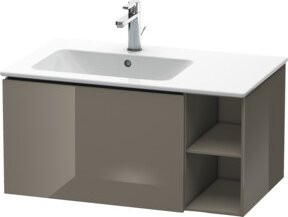 Duravit Waschtischunterschrank L-Cube in Hochglanz Weiß B/H/T: 82 x 40 x 48,1 cm - Bild 1