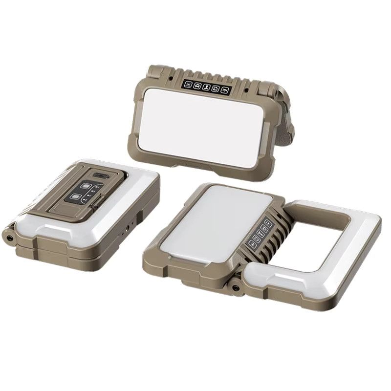 Multifunktionale Campinglampe von JIASHUAIXIN mit 180 Grad faltbarem Design und 4800 mAh Akku für die Außenbeleuchtung - Bild 6