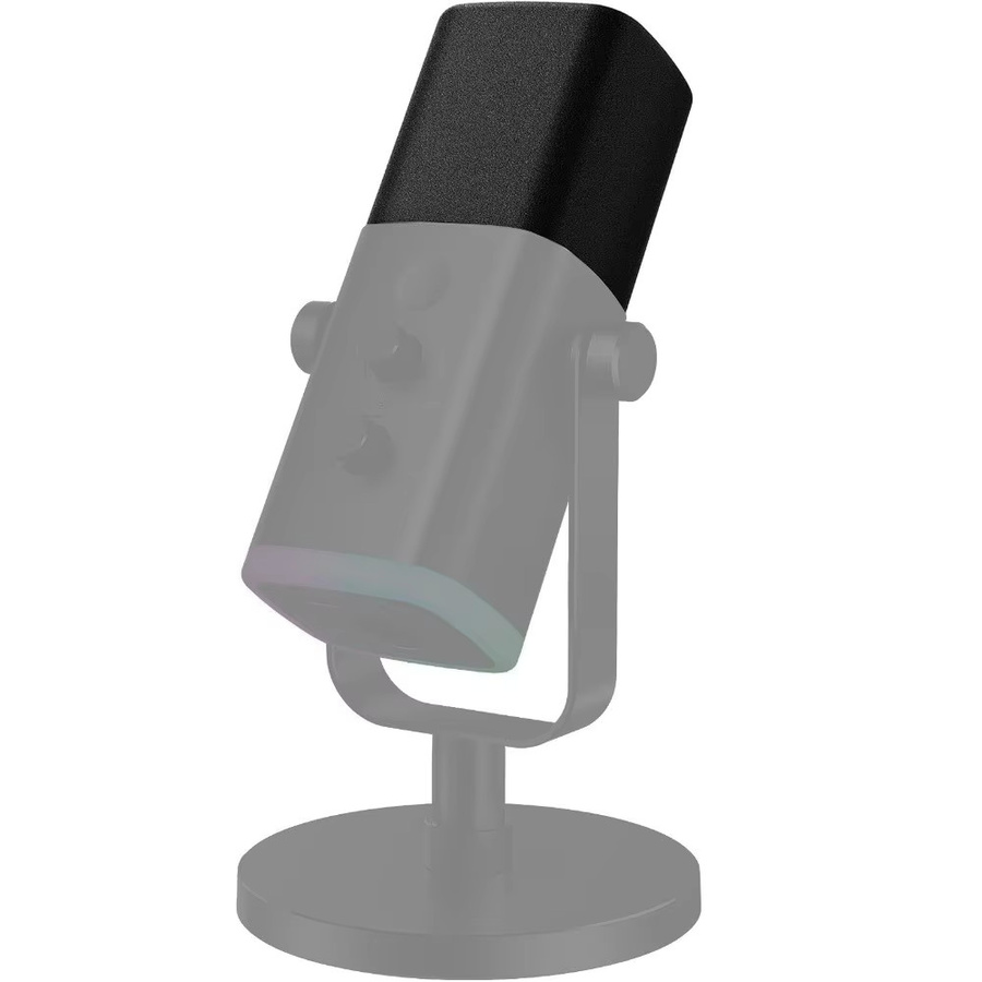 FIFINE Mikrofon-Windschutzabdeckung aus beflocktem Schaumstoff in Schwarz für das AmpliGame AM8 zur Geräuschreduzierung - Bild 2
