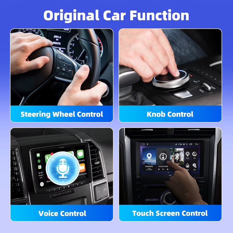 Kabelloser CarPlay und Android Auto Adapter Smart Mini Box Plug-and-Play für Nissan - Bild 3