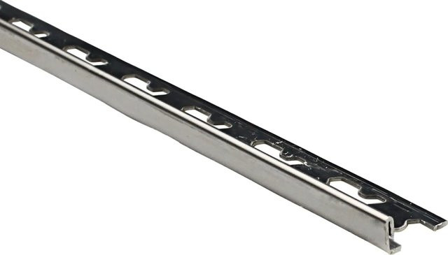 Arcansas Winkelprofil Edelstahl poliert Silber B: 8 mm, L: 1 m - Bild 1
