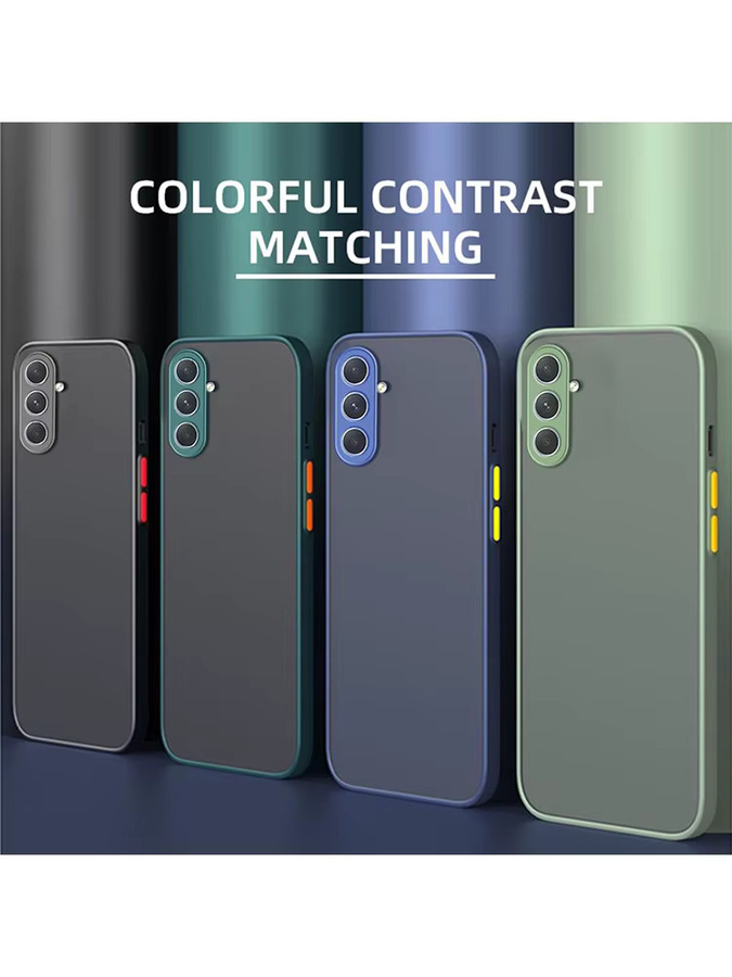 Stoßfeste Schutzhülle für Samsung Galaxy A14 A24 A34 A54 A15 A25 A35 A55 A16 A26 A36 A56 A17 A37 A57 Cover in Schwarz - Bild 3