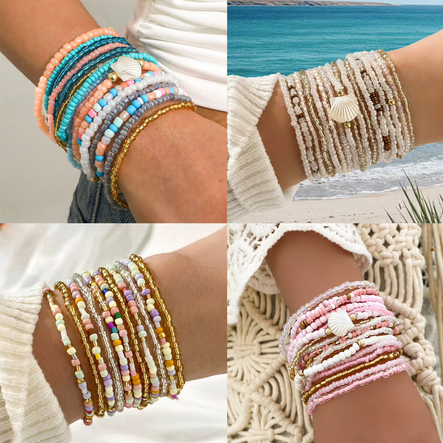 BELLA-Bee Armbänder, Perle, Rosa, Damen - Bild 2