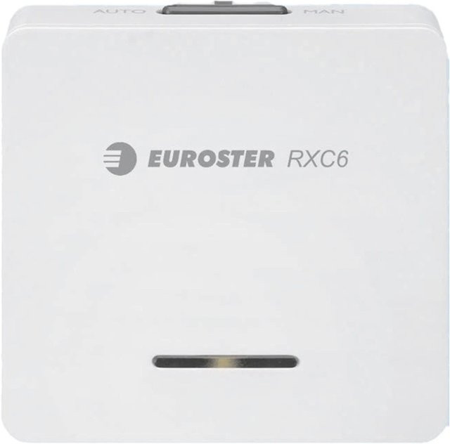 Euroster Funkempfänger RXC6 für Wärmeanforderung mit potenzialfreiem Kontakt in Weiß B/T/H: 12,0 x 12,0 x 12,0 cm - Bild 1