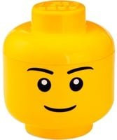 LEGO Iconic Storage Head Aufbewahrungsbox in Gelb - Bild 1