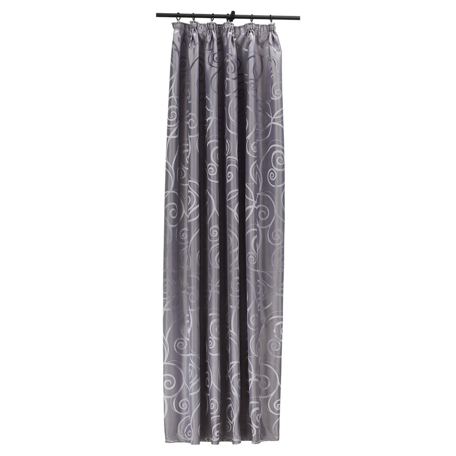 Dekovorhang Triest silver edition in Silber, Breite: 140 cm, Höhe: 175 cm - Bild 3