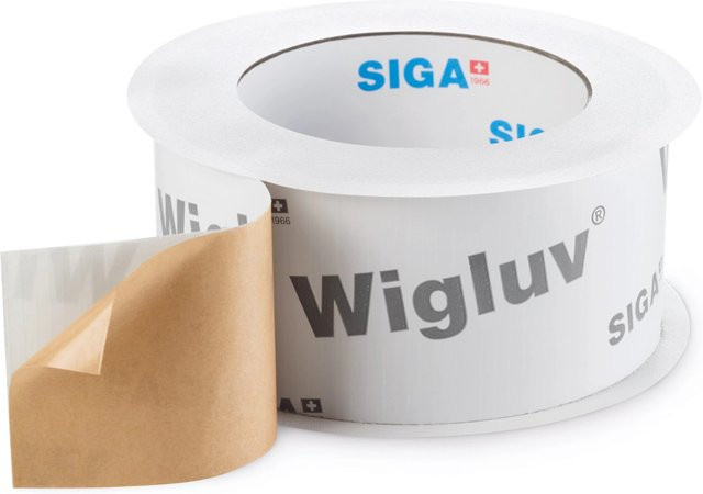 Siga Wigluv 60 Klebeband weiß und transparent Breite: 6 cm, Länge: 15 m - Bild 1