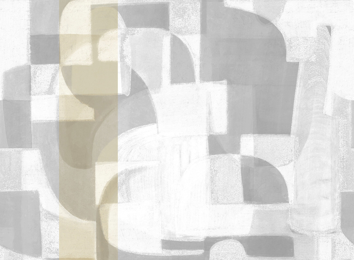 Jannelli & Volpi Mural Pacha Wandtapete Abstract Modern Beige Vinyl - Bild 1