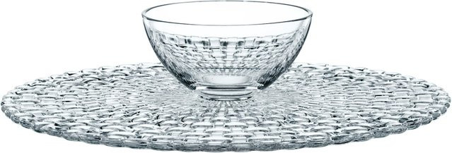 Nachtmann Tortenplatte Bossa Nova aus Glas, transparent, Durchmesser: 32 cm - Bild 1