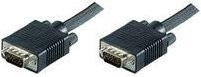 MicroConnect VGA-Kabel HD-15 (VGA) Stecker auf HD-15 (VGA) Stecker, 20 m, Schwarz - Bild 1