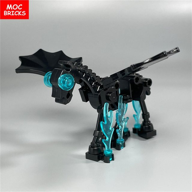 Yiran toy MOC Bausteine Mittelalterliches Skelettpferd, Actionfiguren, ab 6 Jahren - Bild 1