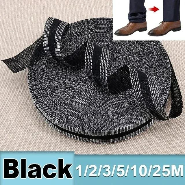 Bestbags Selbstklebendes Hosenklebeband zum Kürzen von Hosenrändern und Aufbügeln von Saumstoffen, 25 m, Schwarz - Bild 1