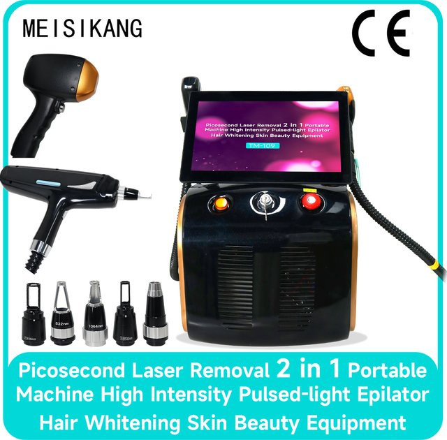 Meisikang 2-in-1 Diodenlaser-Haarentfernungsgerät mit Pikosekundenlaser, Unisex - Bild 1