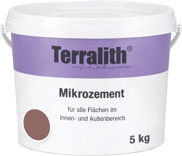 Terralith Mikrozement Fix & Fertig LFC0303 Braun 5kg für 3,5qm - Bild 1