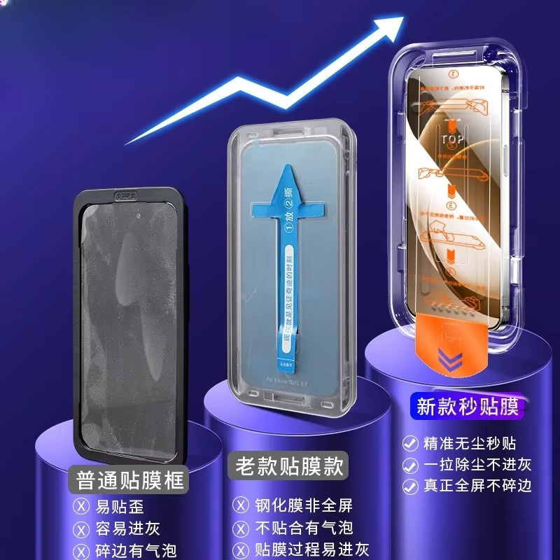 9D-Glas-Displayschutzfolie aus gehärtetem Glas für OnePlus 15 13 12 11 R T Nord 5 4 3 in Transparent mit Installationswerkzeug für staubfreie und vollständige Abdeckung - Bild 4