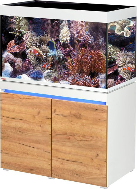 Eheim Aquarium-Kombination Incpiria Marine 330 in Alpin/Nature mit Weißglas - Bild 1