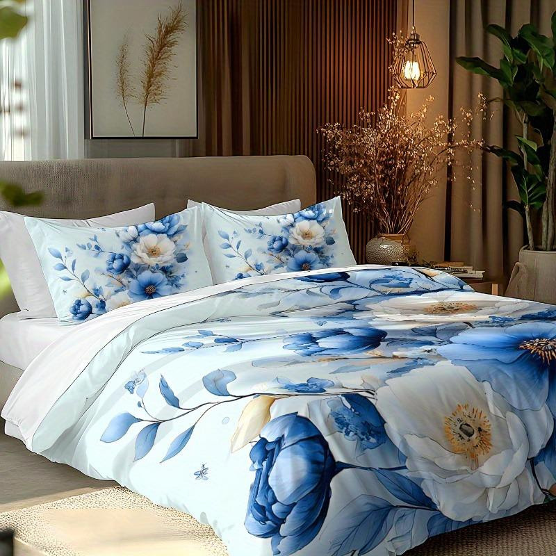 Prinzessin Floral Bettwäscheset mit Kissenbezug, 3-teiliges Bettwäsche-Set für Single, B/H: 135 x 200 cm - Bild 3