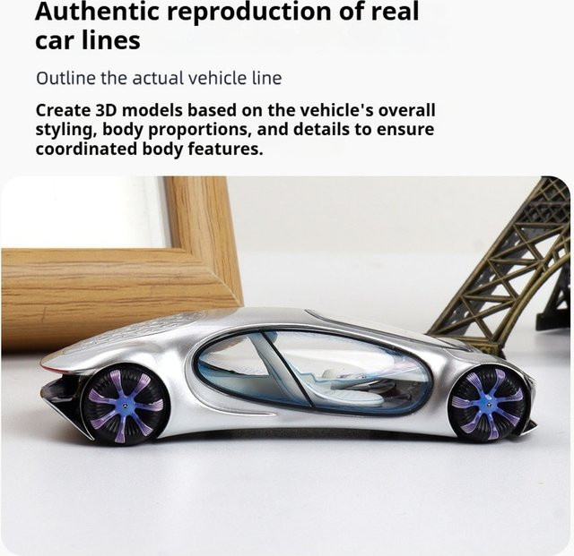 Lmf Avatar Konzeptauto, Automodell, 1:64, Metall, Grau - Bild 1