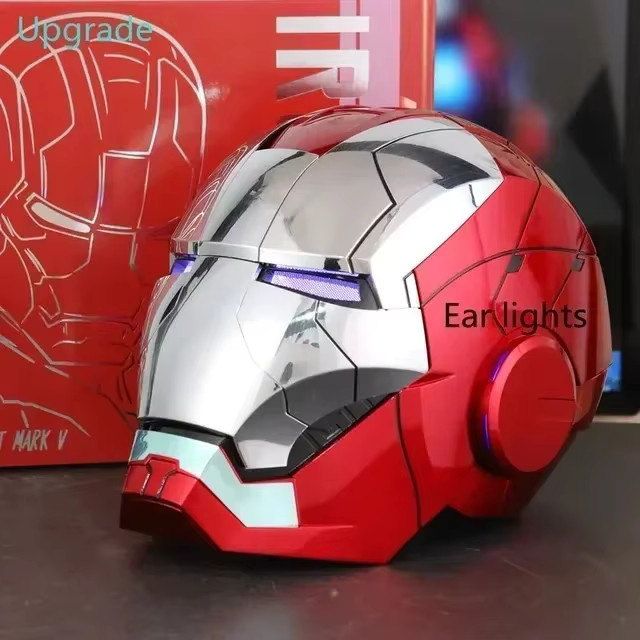 Marvel Electric Iron Man MK50 Helm, Modellspielzeug, mit Sprachsteuerung und leuchtenden Augen - Bild 2
