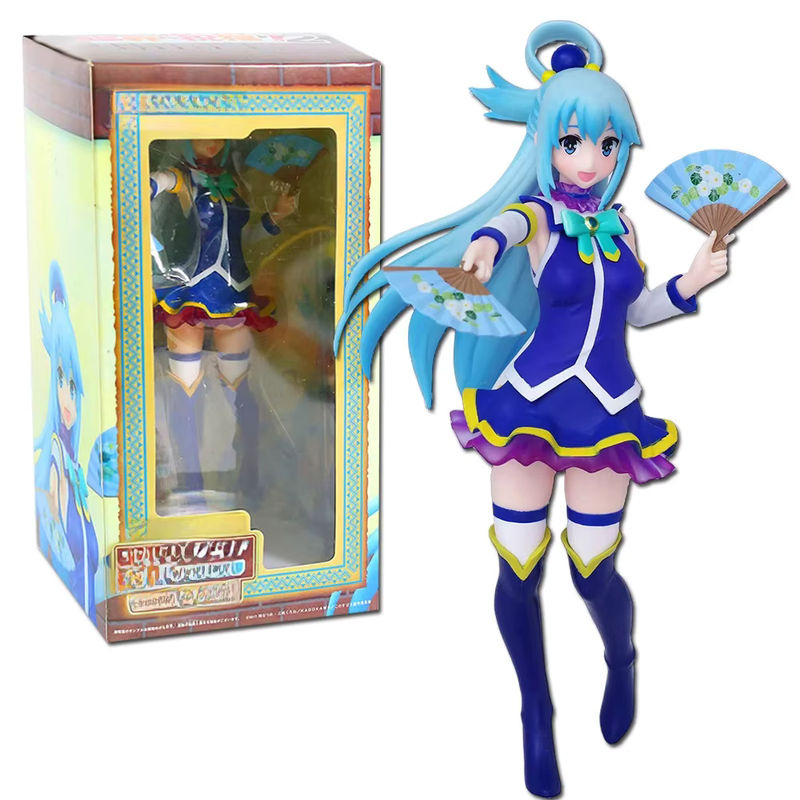 Bandai Aqua Action Figure aus Kono Subarashii Sekai ni Shukufuku! in Blau und Mehrfarbig, Höhe: 20 cm - Bild 7