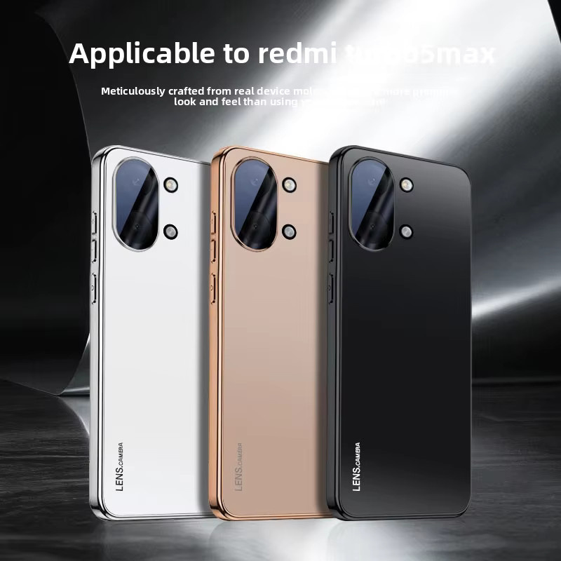 Xiaomi POCO X8 Pro Max Handyhülle mit mattierter AG-Beschichtung und Linsenschutz in Schwarz - Bild 2