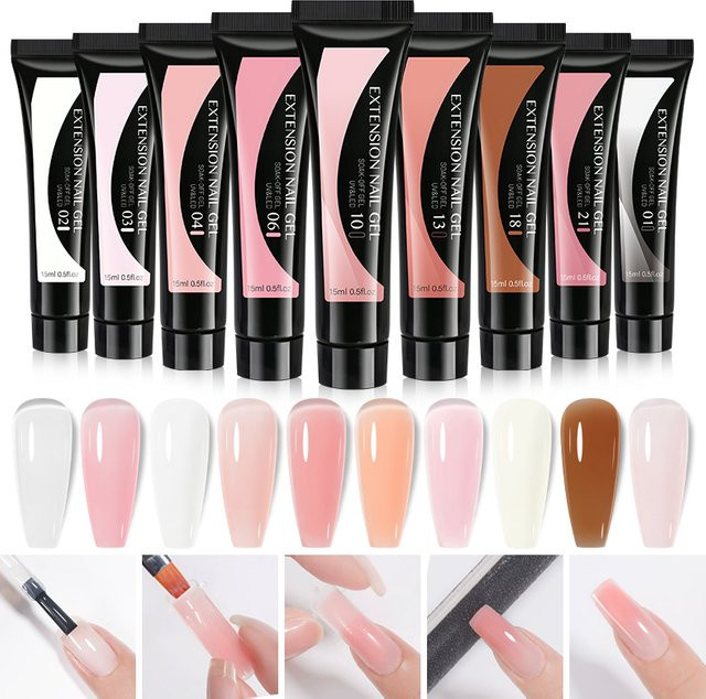 Parkson Nagelverlängerungs-Gel, 15 ml, Glänzend - Bild 1