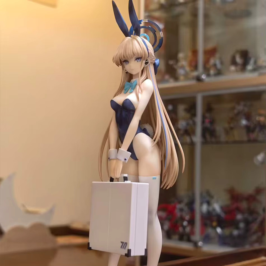 Bandai Blue Archive Asuma Toki Anime Figur Bunny Girl Modell Statue Multicolor - Bild 3