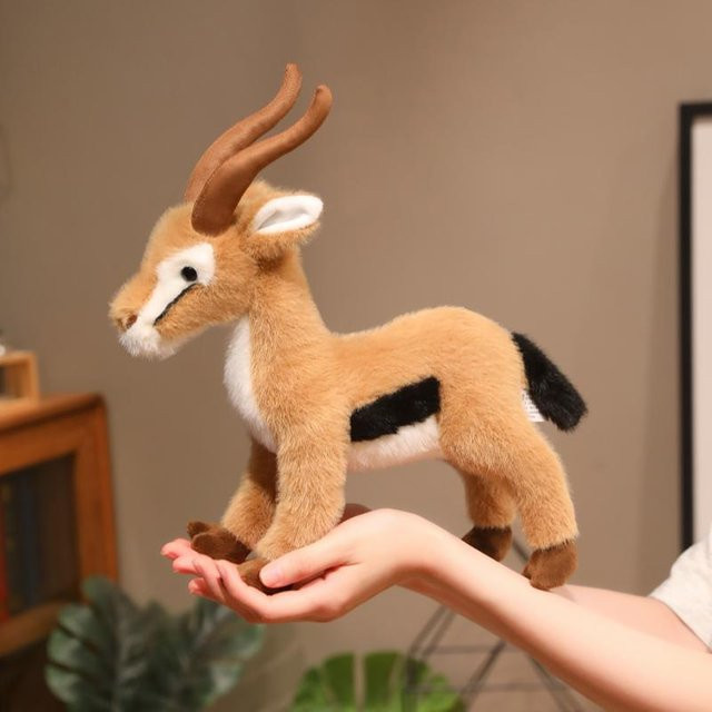 Braune Ziege Antilope Plüschtier, 26cm, ab 3 Jahren - Bild 1