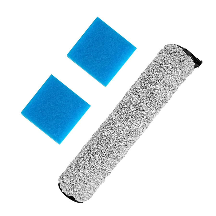Vibratite Vakuumwalzenbürste mit Schwammzubehör für Eureka NEW400, weiche Borsten für die sanfte Hartbödenreinigung, Multicolor - Bild 2