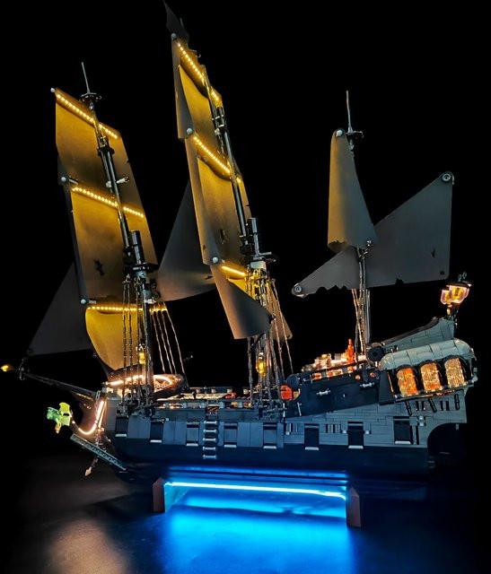 LYBMTWF LED-Beleuchtungsset, Piratenschiffsmodell, Set - Bild 1