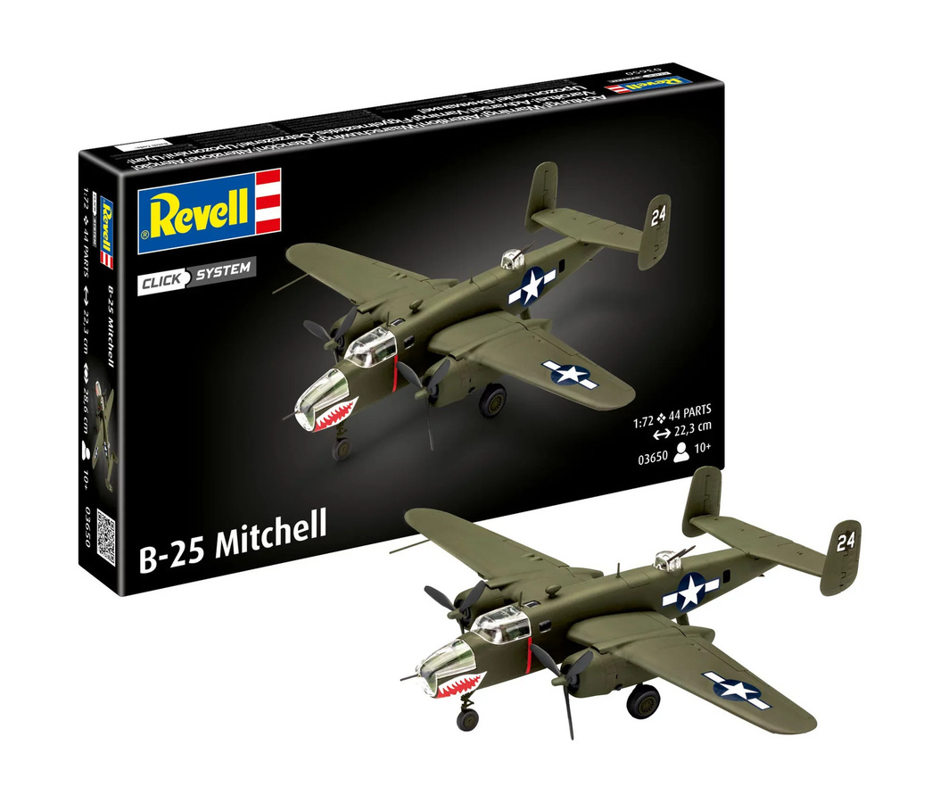 Revell B-25 Mitchell Click-System Bomber Grau - Bild 2
