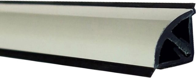 Döllken Profiles Multifunktionsleiste Hi4 Weiß selbstklebend, B/H: 14 x 14 mm, Länge: 2500 mm - Bild 1