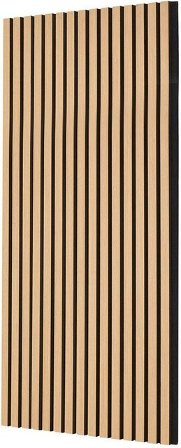 Akustikpaneele mit Holzlamellen von Buying Solutions, MB in Helleiche/Braun, B: 60 cm, H: 120 cm - Bild 1