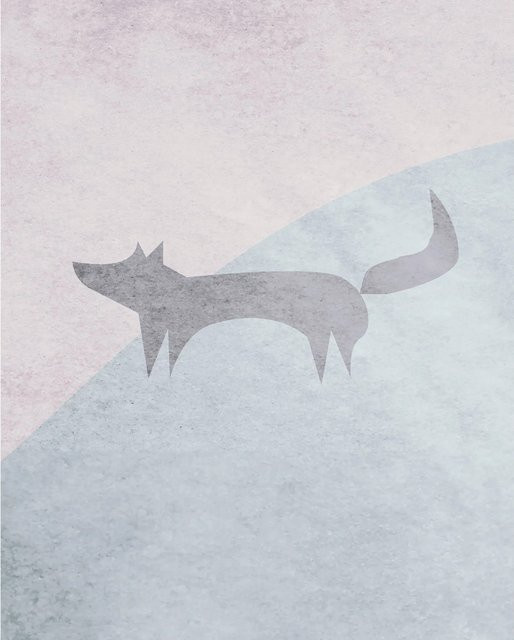Komar Wandbild Wild and Free Fox Poster in Multicolor, Breite: 40 cm, Höhe: 50 cm - Bild 1