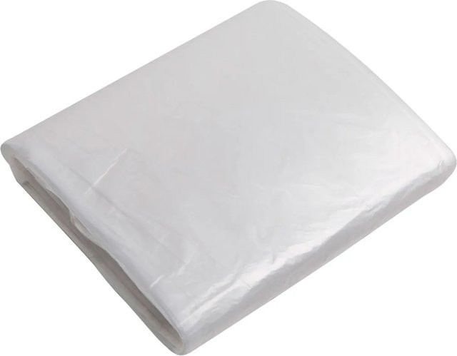 LUX-TOOLS Abdeckplane transparent B: 4 m, L: 12,5 m - Bild 1