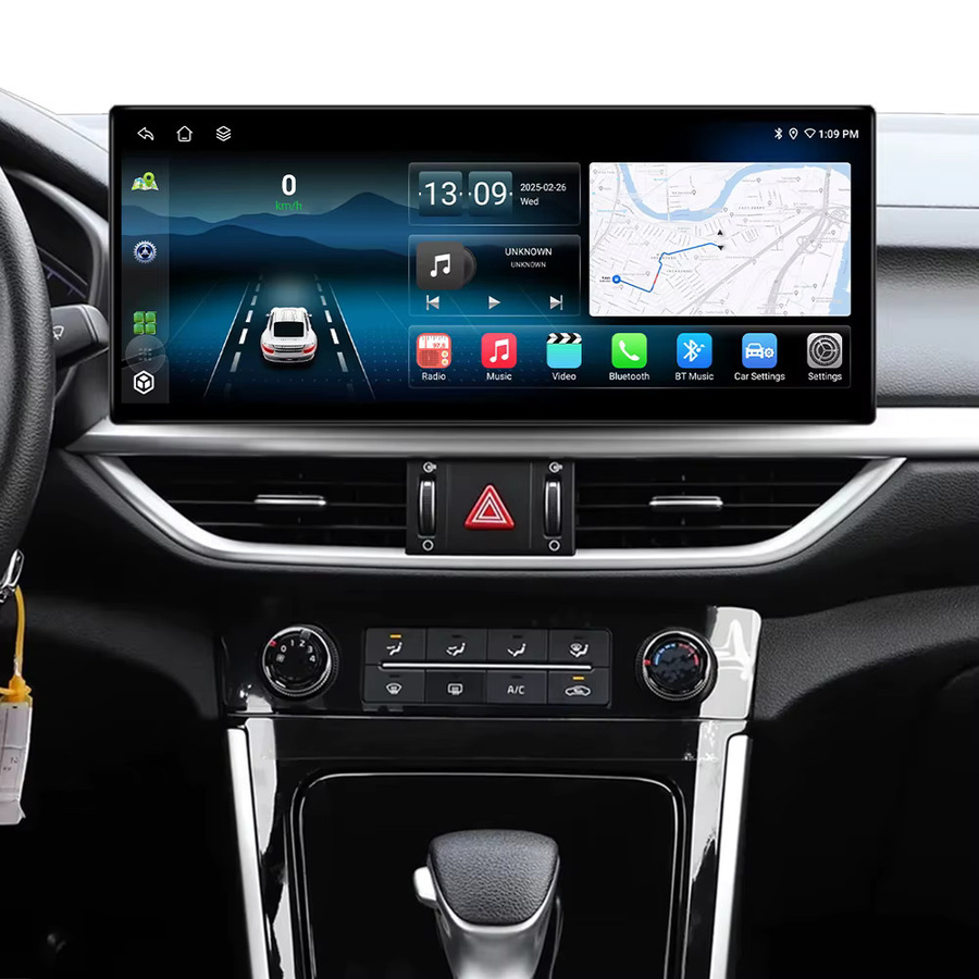 KJ-NAVI Android Multimedia Radio für Kia K3 2019-2022 mit 12,3 Zoll Display, CarPlay, GPS, Bluetooth und WIFI in Schwarz - Bild 7